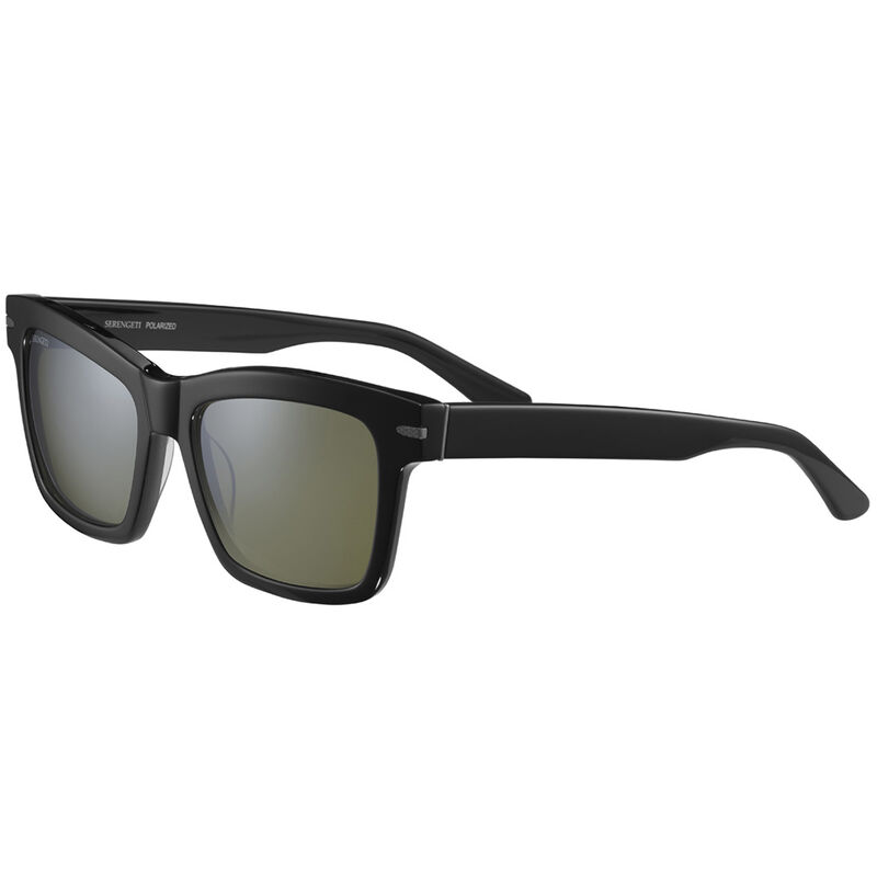 WINONA, Shiny Black-Mineral Polarized 555nm Cat 3 to 3, hi-res image number null